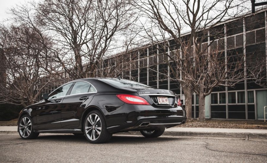 Thiết kế đuôi xe mercedes cls 400 