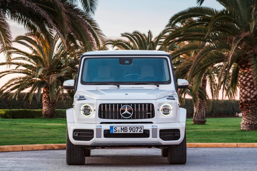 Thiết kế đầu xe mercedes g63 amg 