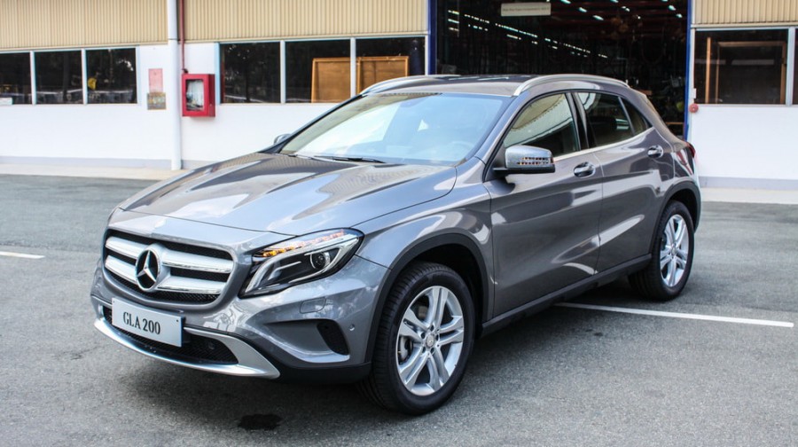 Thiết kế đầu xe mercedes gla 200 