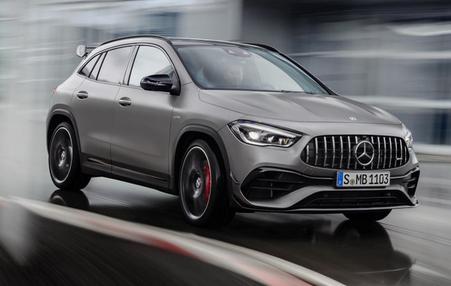 Cảm giác lái mercedes gla 45 amg 