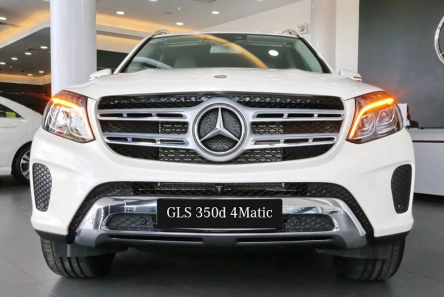 Thiết kế đầu xe mercedes gls 350 