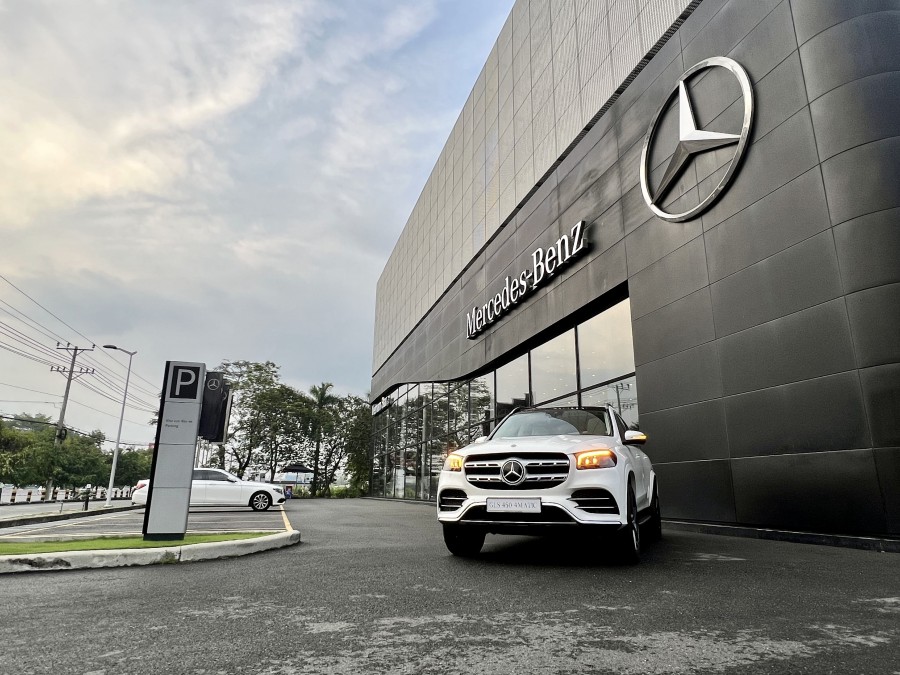 Cảm giác lái mercedes gls 450 