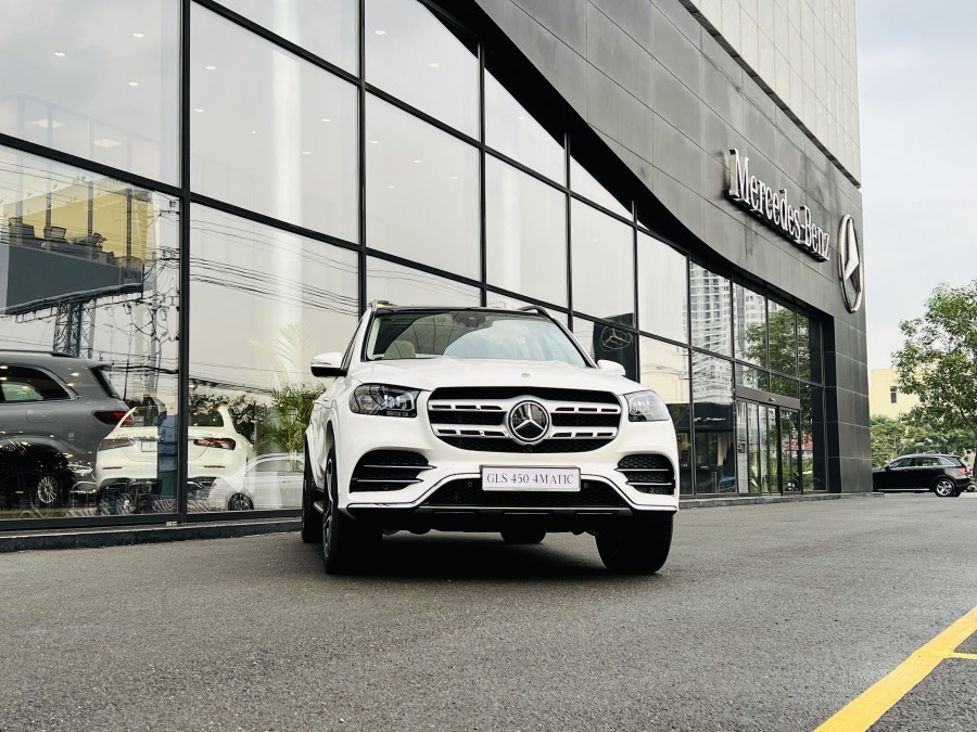 Thiết kế đầu xe mercedes gls 450 