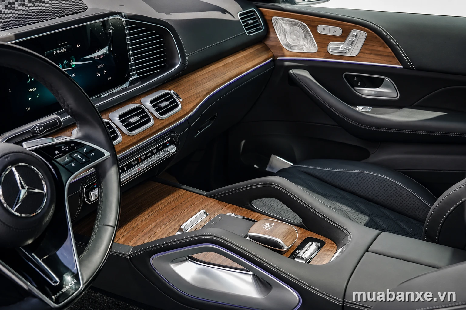Chi tiết cabin Mercedes-Maybach GLS 480