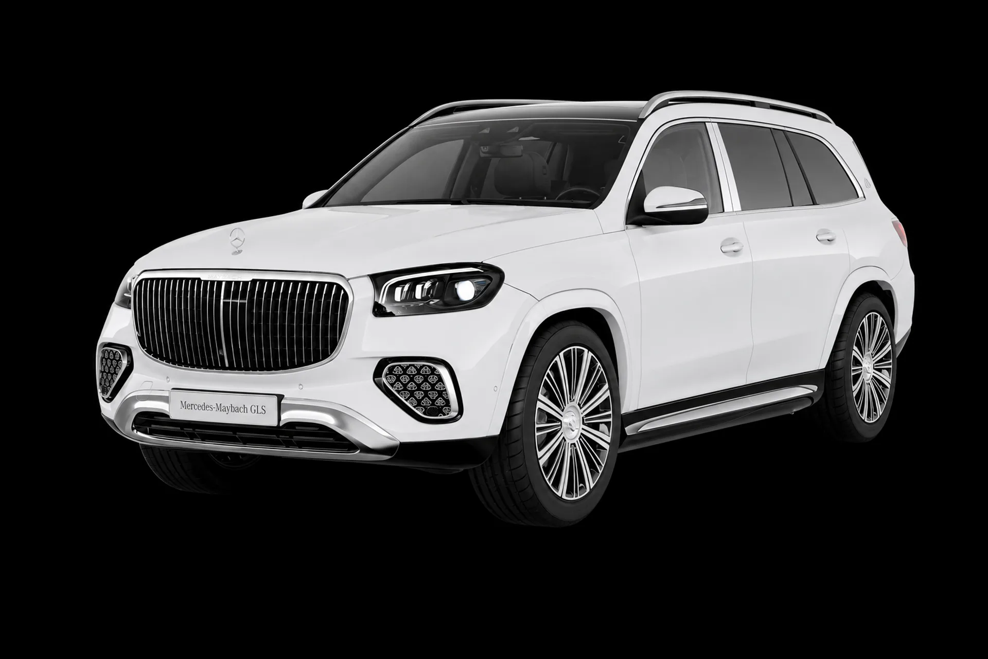 Mercedes-Maybach GLS 480 màu trắng polar