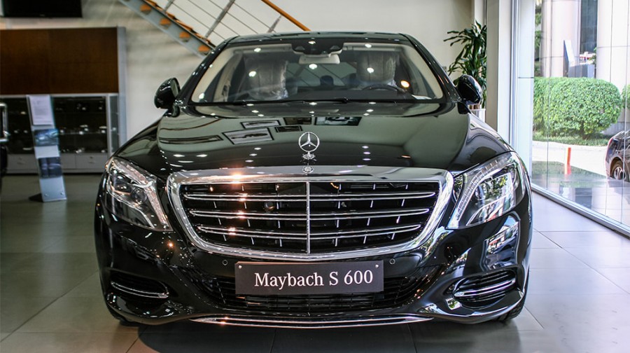 Thiết kế đầu xe mercedes maybach s600 