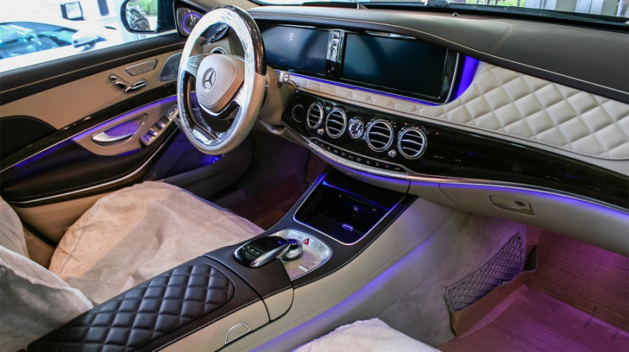 Trang bị tiện nghi giải trí mercedes maybach s600 