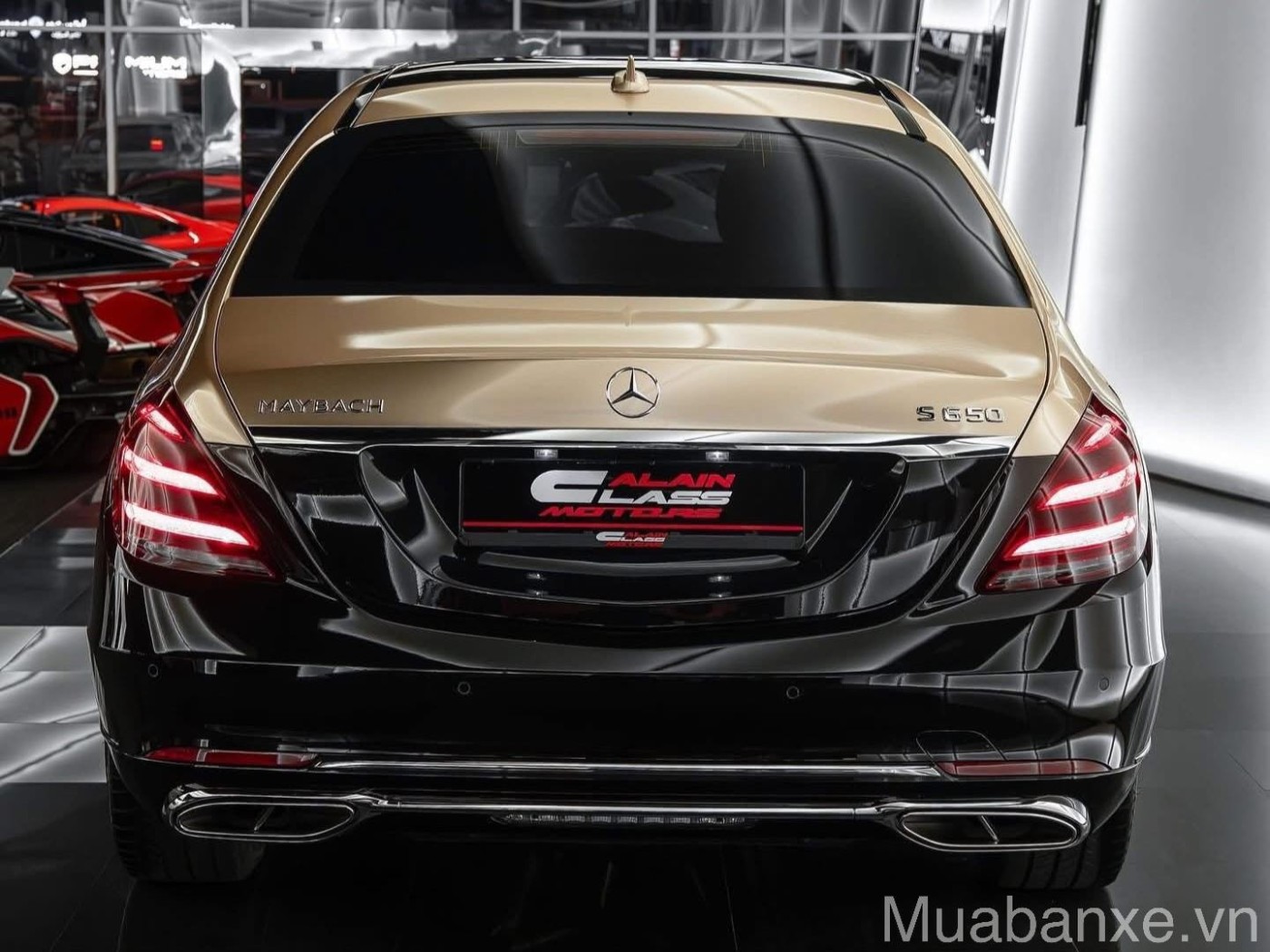 duoi xe maybach s650 tinbanxe vn tinbanxe vn