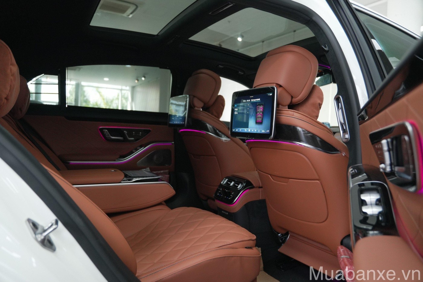 he thong ghe ngoi tren xe mercedes s450 tinbanxe vn