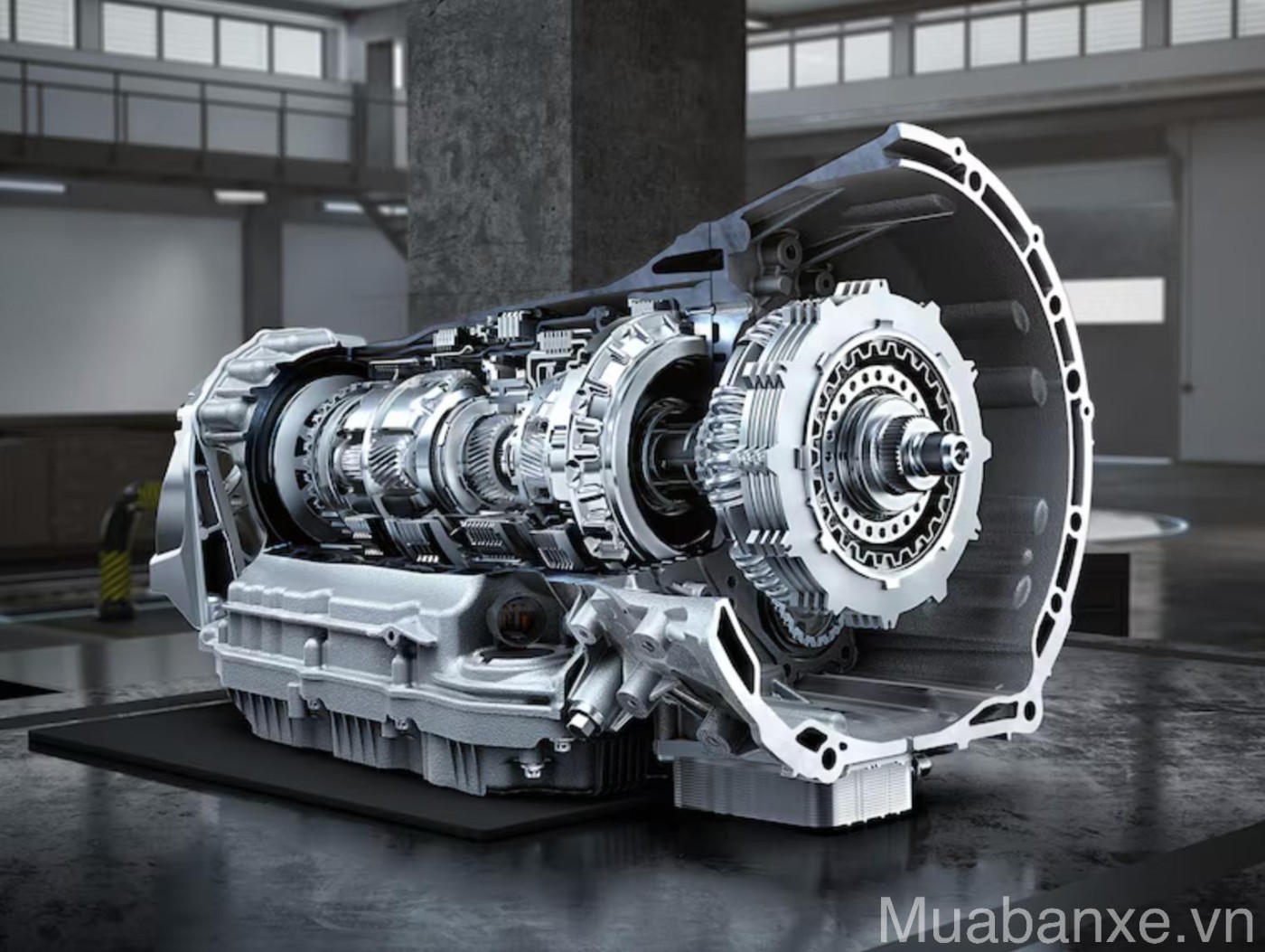 dong co xe mercedes sl 63 tinbanxe vn