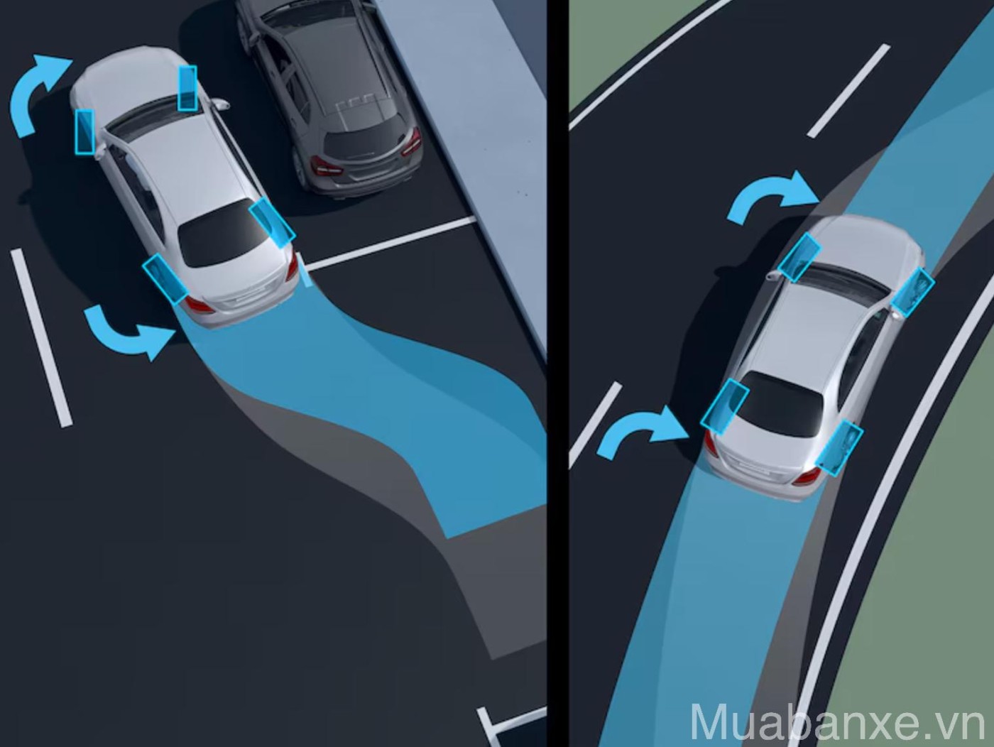 trang bi an toan tren xe mercedes sl 63 tinbanxe vn