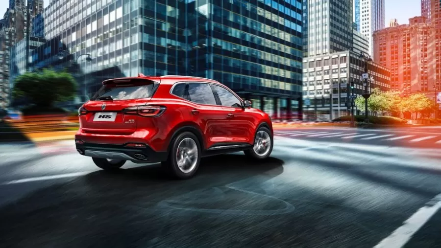 Thiết kế đuôi xe mg hs