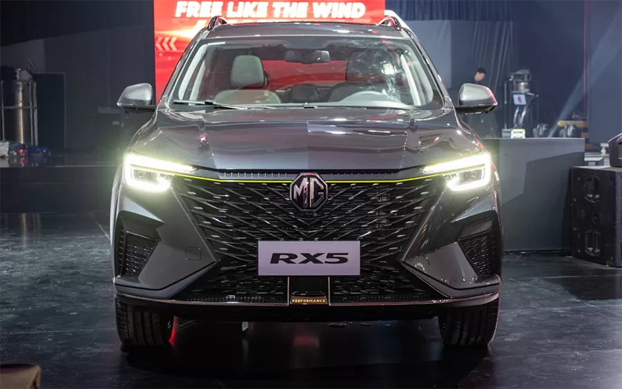 Đầu xe MG RX5
