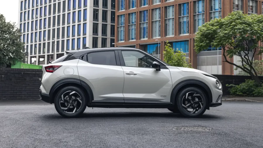 Thiết kế thân xe nissan Juke 