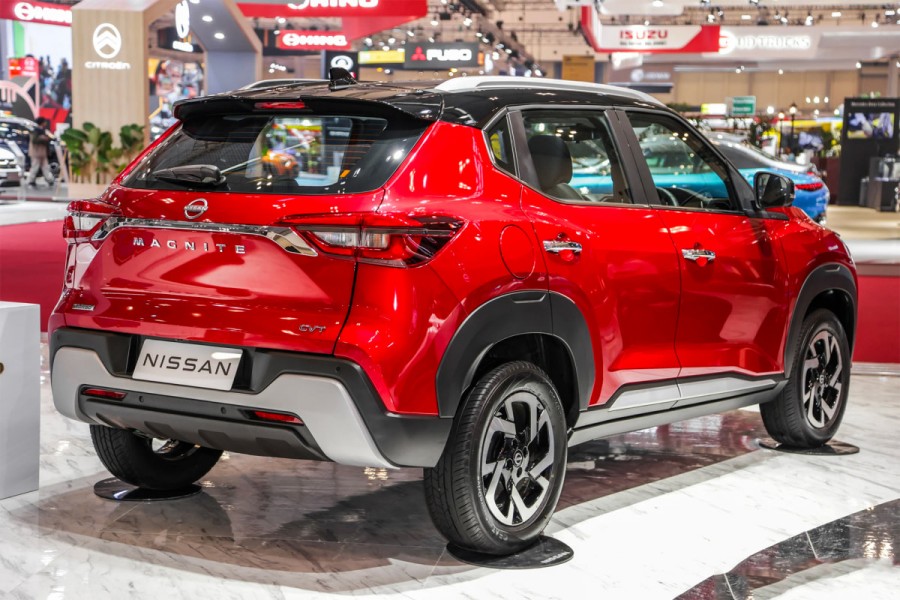 Thiết kế đuôi xe nissan magnite 