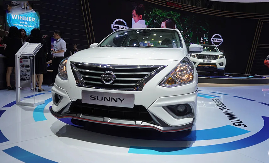 Thiết kế đầu xe nissan sunny 