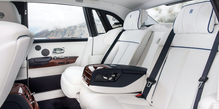 Thiết kế ghế ngồi  rolls royce phantom 