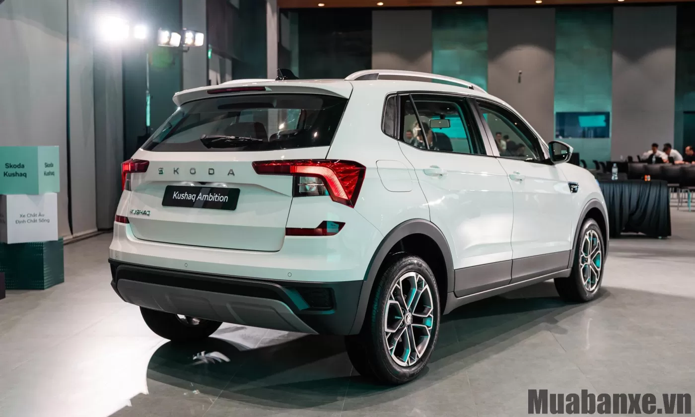 Đuôi xe Skoda Kushaq