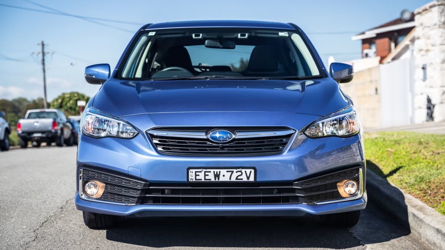 Thiết kế đầu xe subaru impreza 