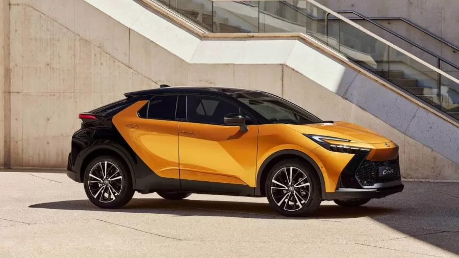 Thiết kế thân xe toyota c hr