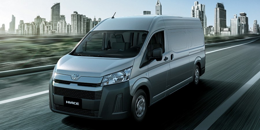 Thiết kế đầu xe toyota hiace 