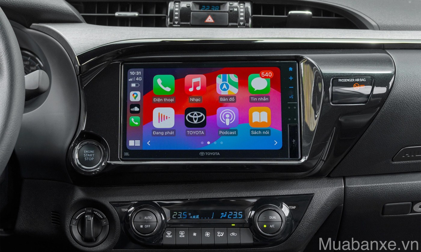 tien nghi tren xe toyota hilux tinbanxe vn