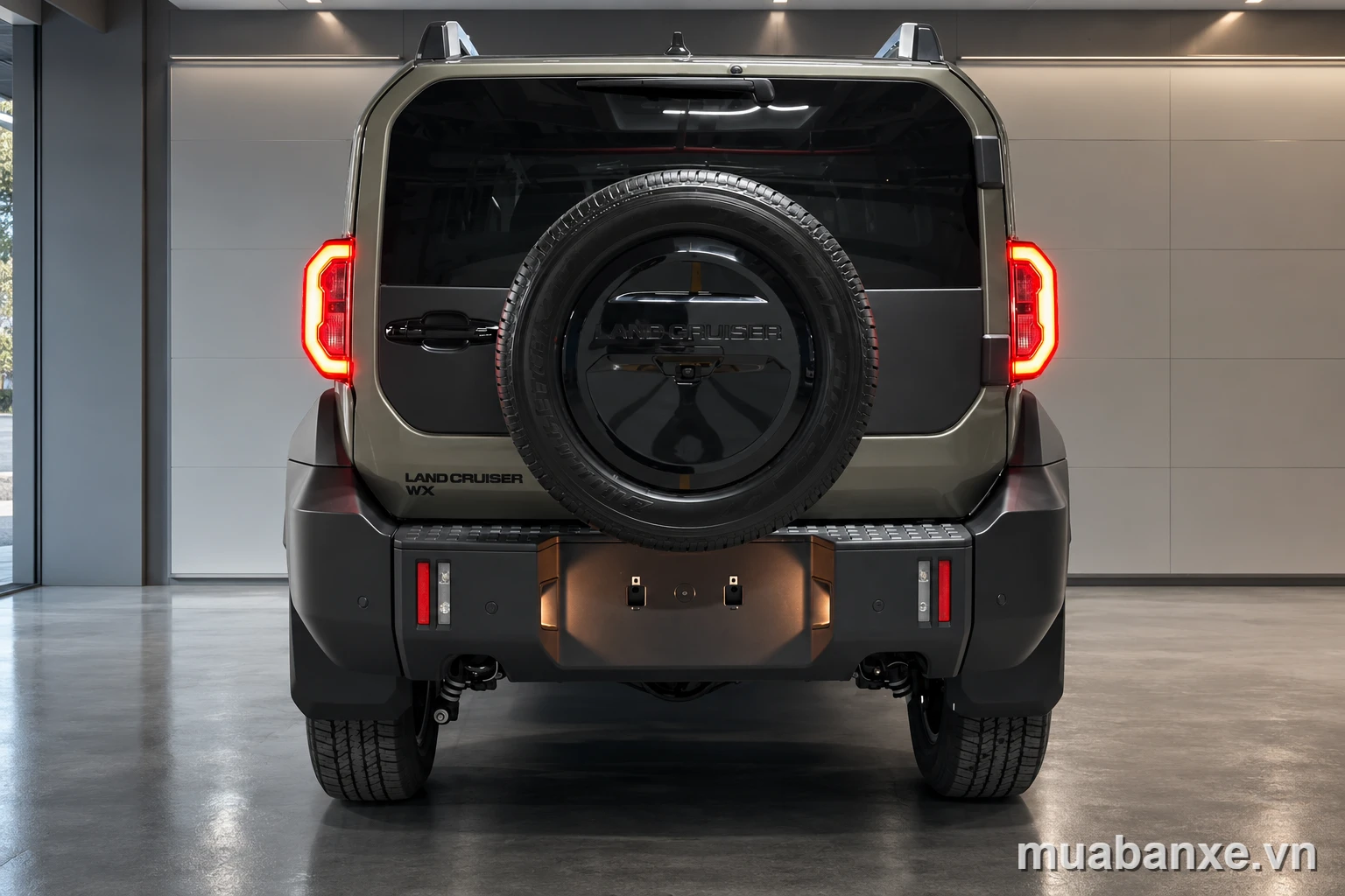 Land Cruiser FJ nâu ô liu