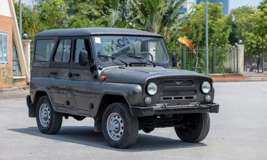 Thiết kế đầu xe uaz hunter