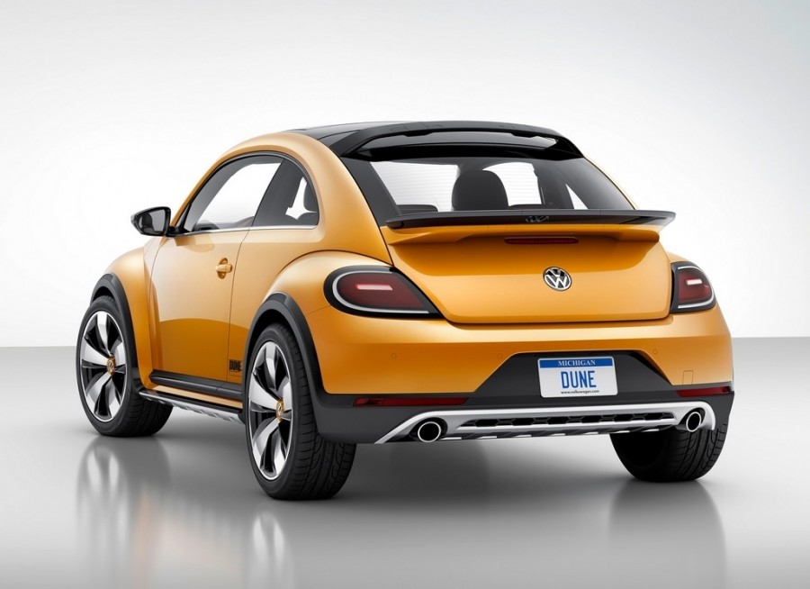 Thiết kế đuôi xe volkswagen beetle 