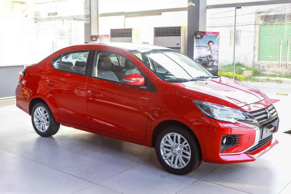 Ngoại thất Mitsubishi Attrage