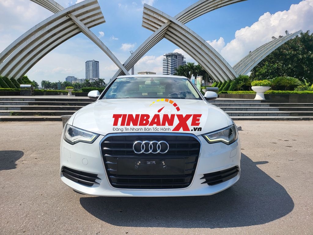 Bán Audi A6 2.0l sản xuất 2013,màu trắng