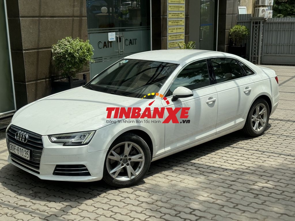 Audi A4 màu trắng 2016