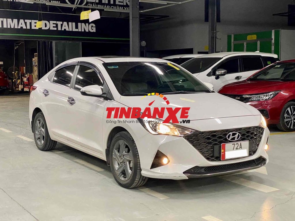 Hyundai Accent AT Full 2023 Trắng siêu lướt luôn