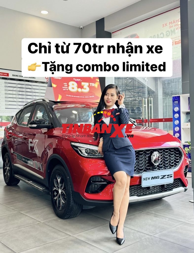 MG ZS 2024 STD CHỈ TỪ 70 TR NHẬN XE