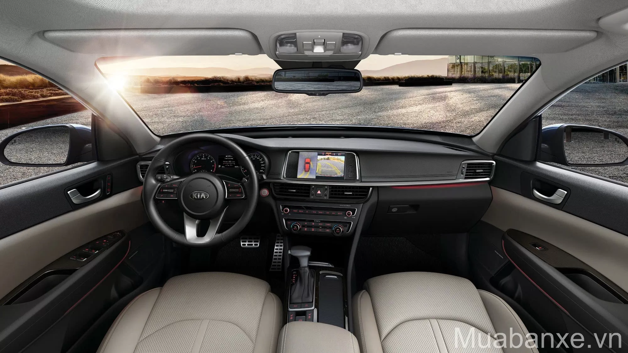 Tap-lô và vô-lăng Kia Optima