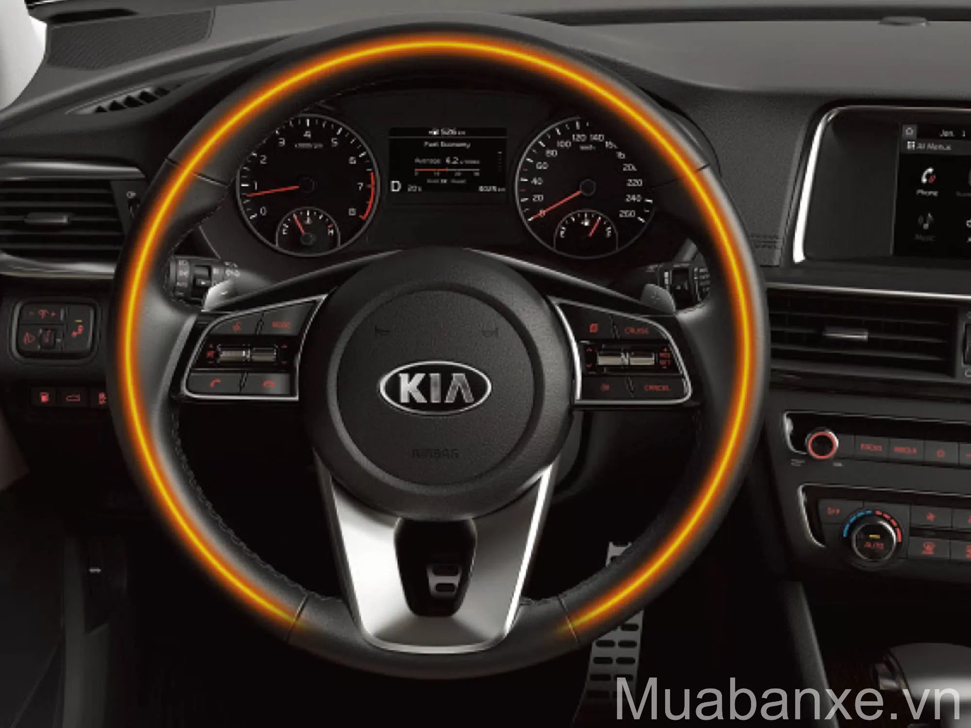 Trang bị tiện nghi & giải trí Kia Optima