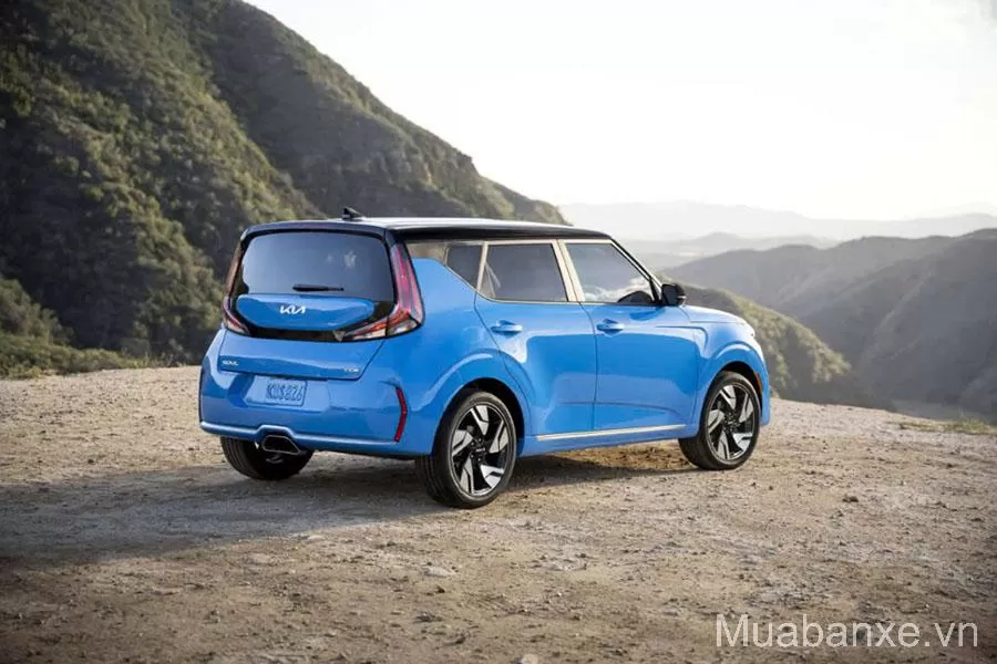 Thiết kế đuôi xe Kia Soul