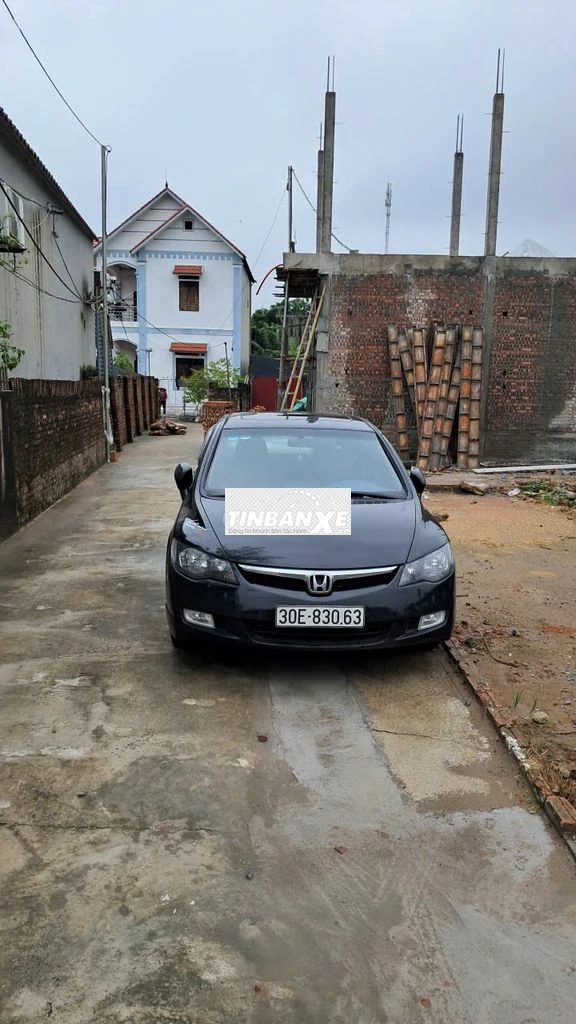 Honda Civic 2008 2.0 AT Đen 170.000 km