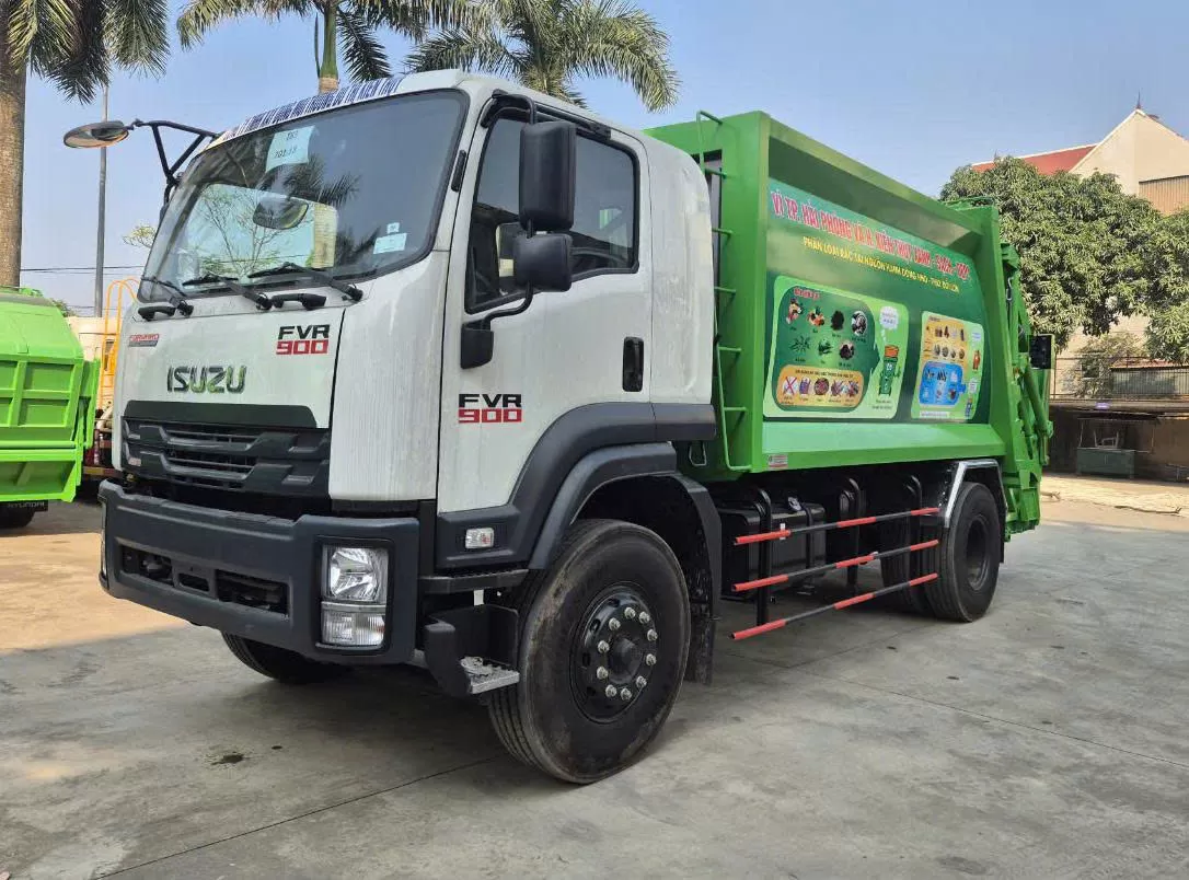 Cần bán xe cuốn ép rác ISUZU 14 khối