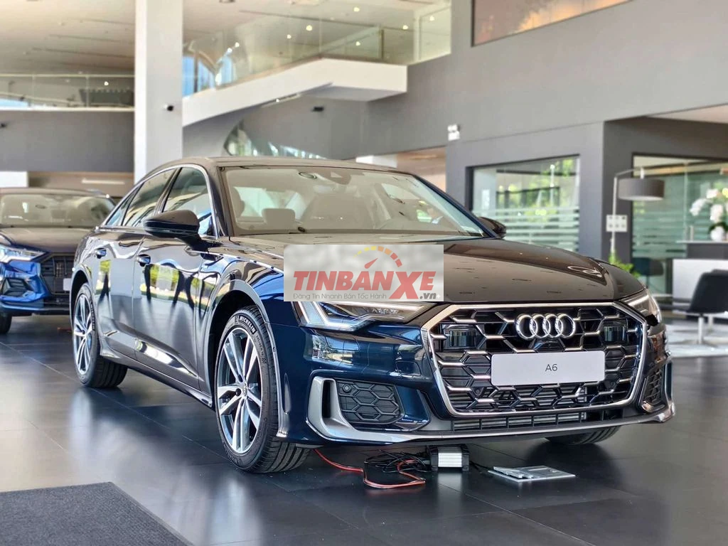 Audi A6 S Line Xanh Firmament Blue