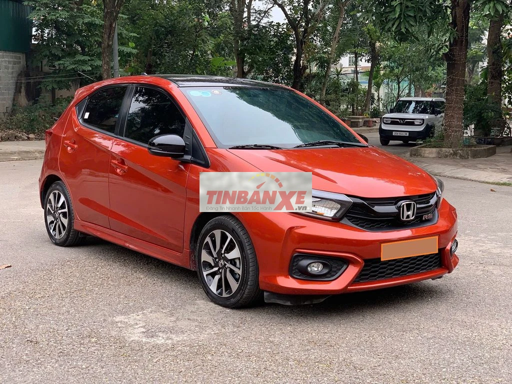 Honda Brio RS 2019 màu cam đẹp
