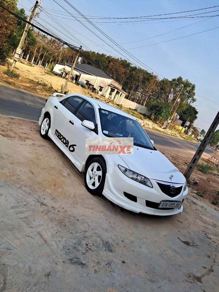 Mazda 6 2003 Trắng camai chính chủ không lỗi