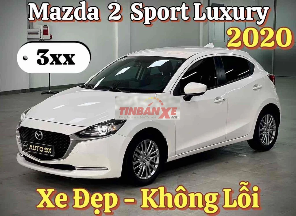 🚘 Mazda 2 Sport Luxury 2020 - Trắng - Siêu Đẹp