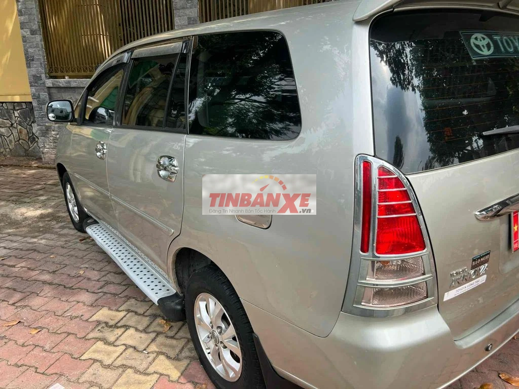 INNOVA sx2007 đký208 2.0G số sàn ghi bạc gia đình