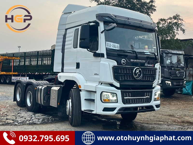 BÁN XE ĐẦU KÉO SHACMAN H3000S 400HP – CẦU LÁP