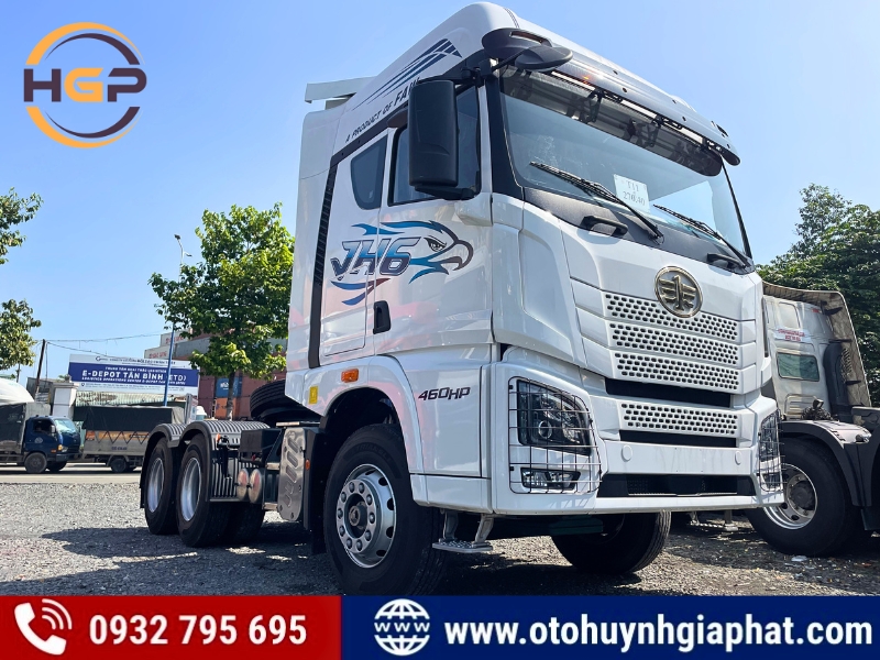 Xe đầu kéo FAW JH6 460HP 2026 – Chiến binh đường dài, Kéo gì cũng