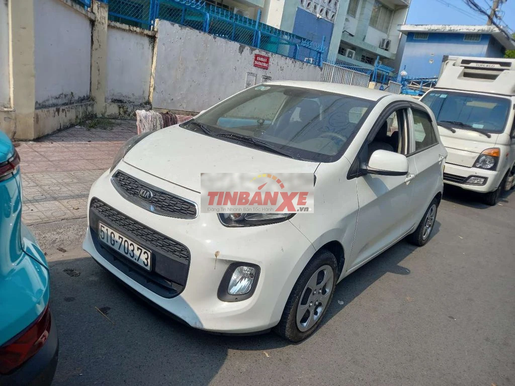 Bán xe KIA Morning 2018 Trắng số sàn 13215 Km
