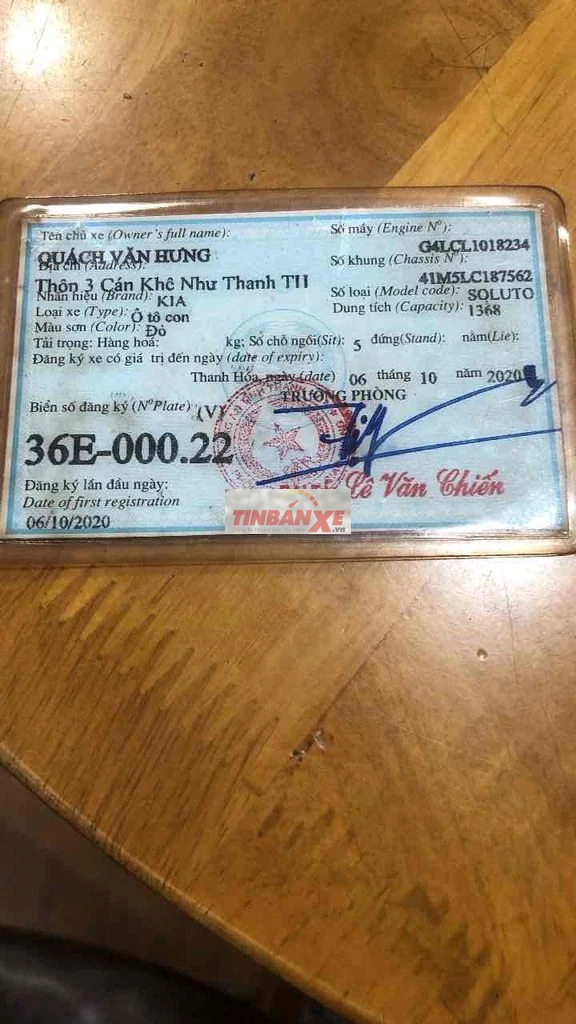 Kia Soluto cũ