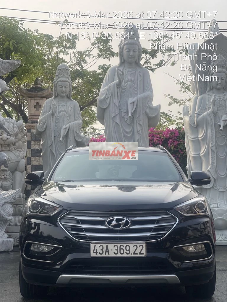 Hyundai Santafe 2018 Dầu 270000 km Đen