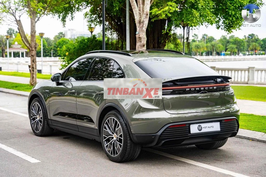 Porsche Macan 2025 thuần điện màu đẹp dáng đẹo